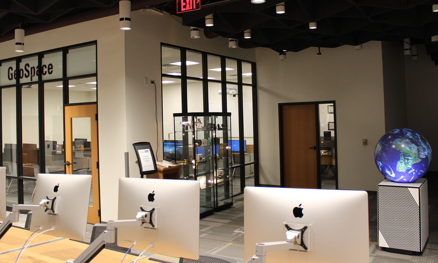 Geospace room across design space