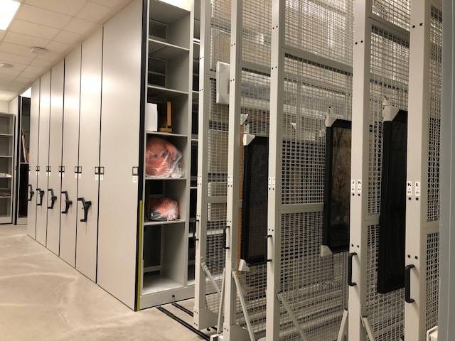 Room with artifacts preserved