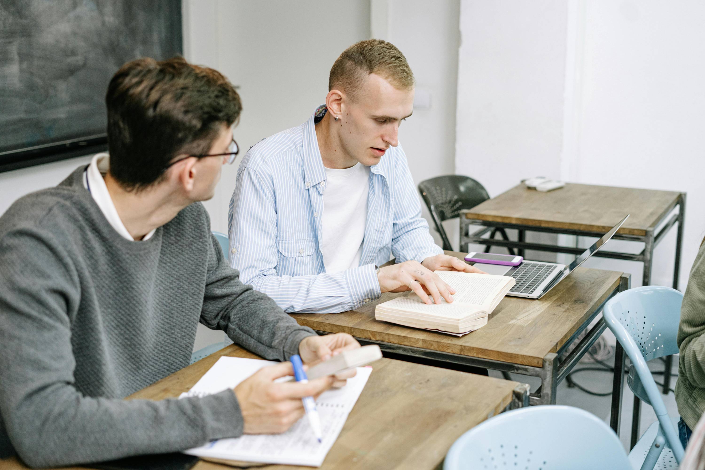 2 students in class