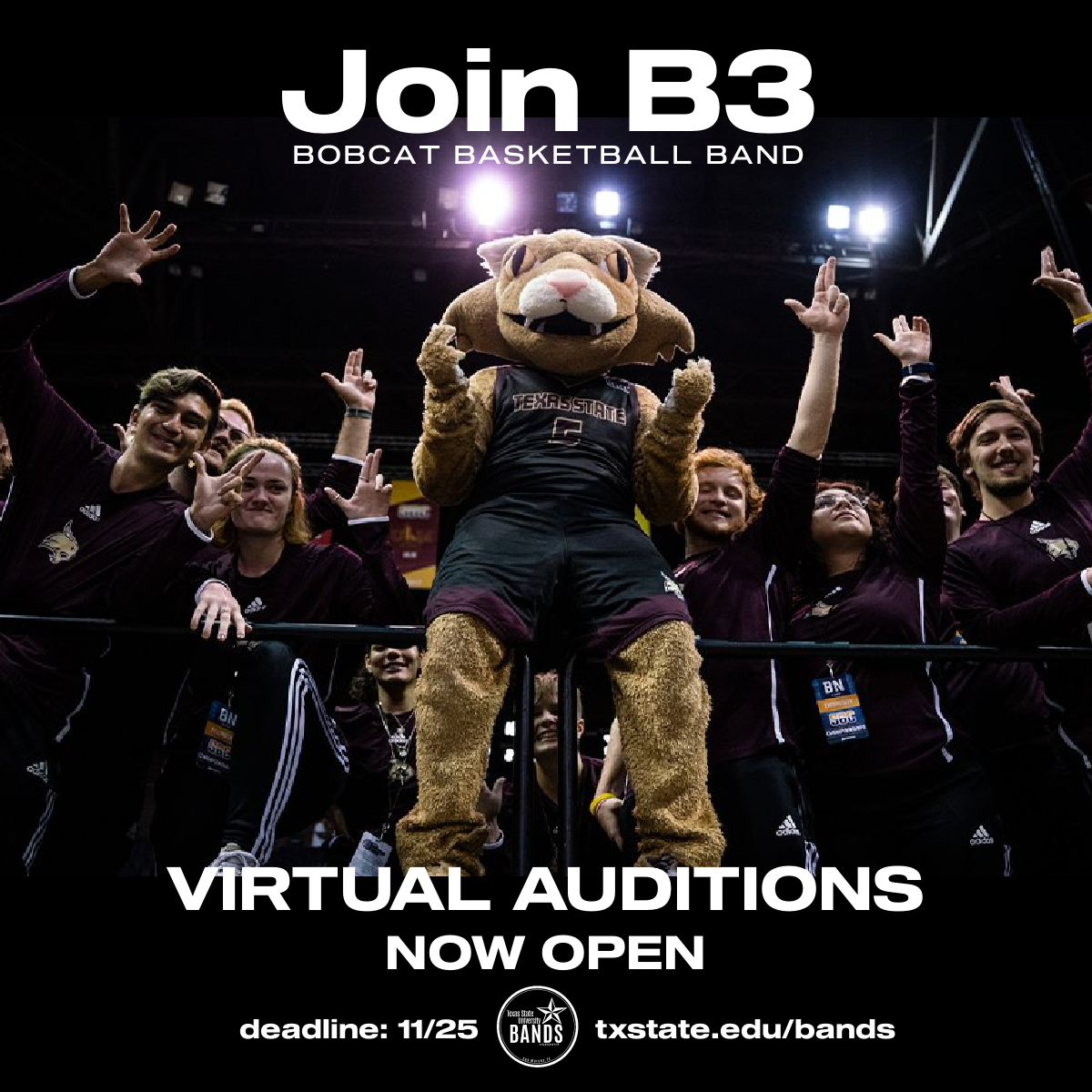 Join Bobcat Basketball Band!