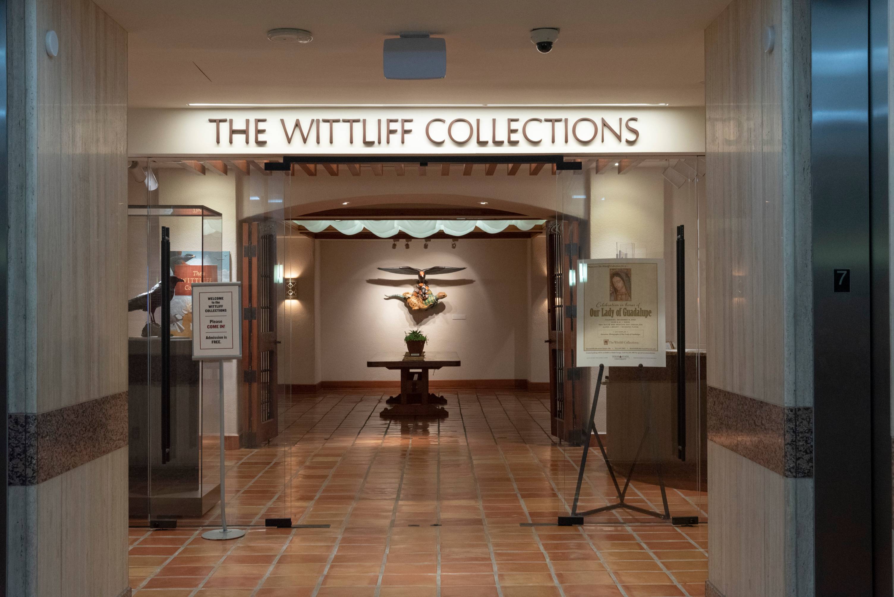 The Wittliff collections entrance