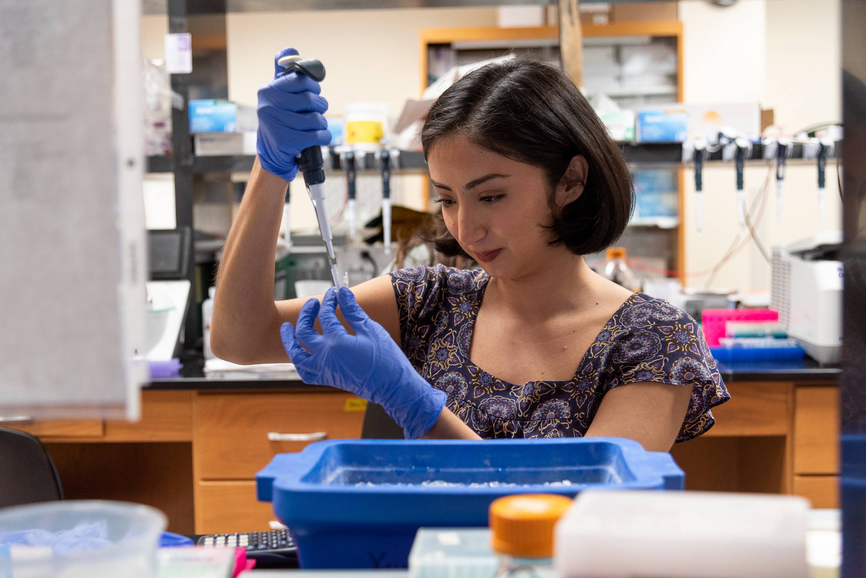 woman student in stem 