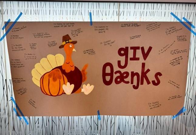 "Give Thanks" poster