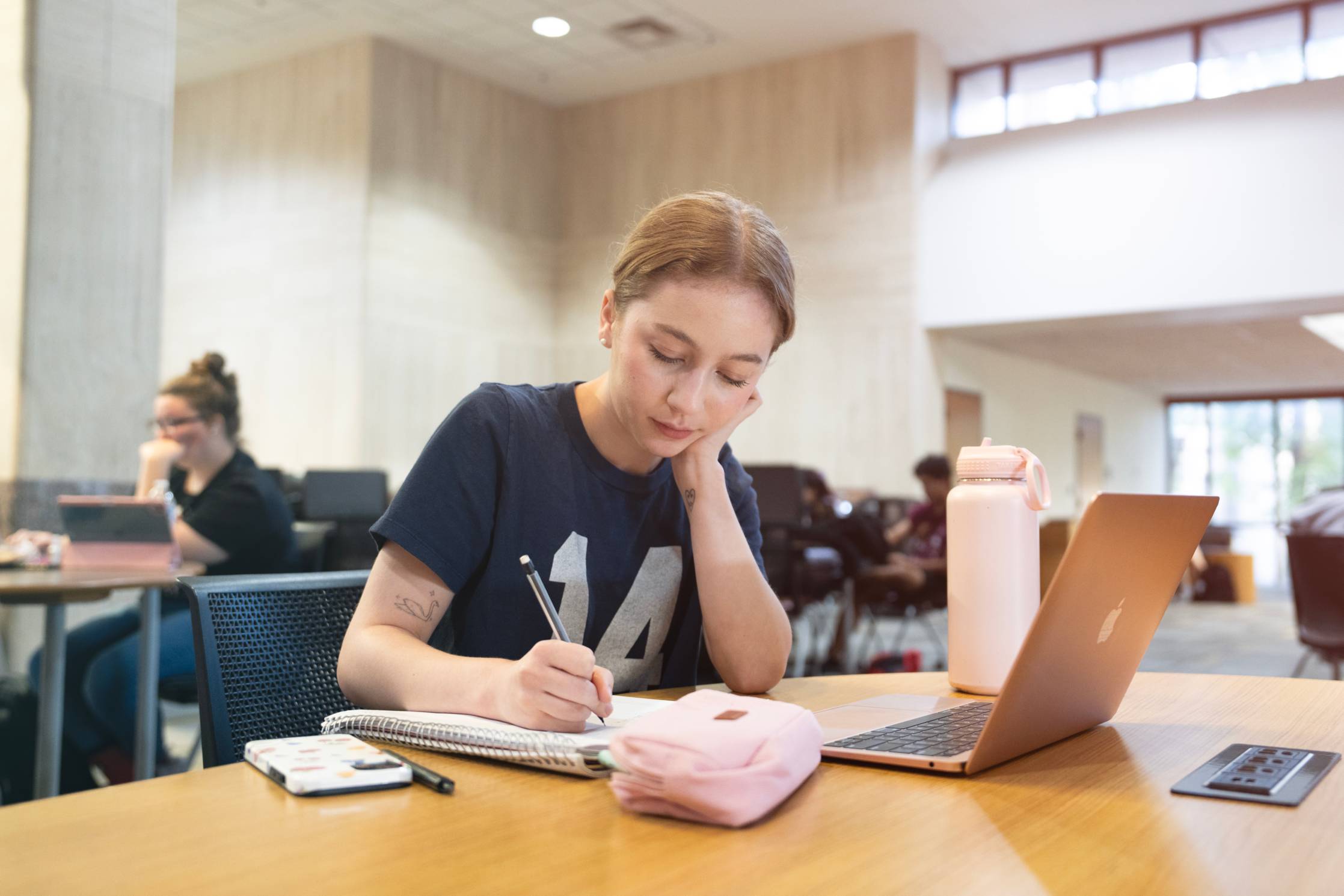 Student Studying