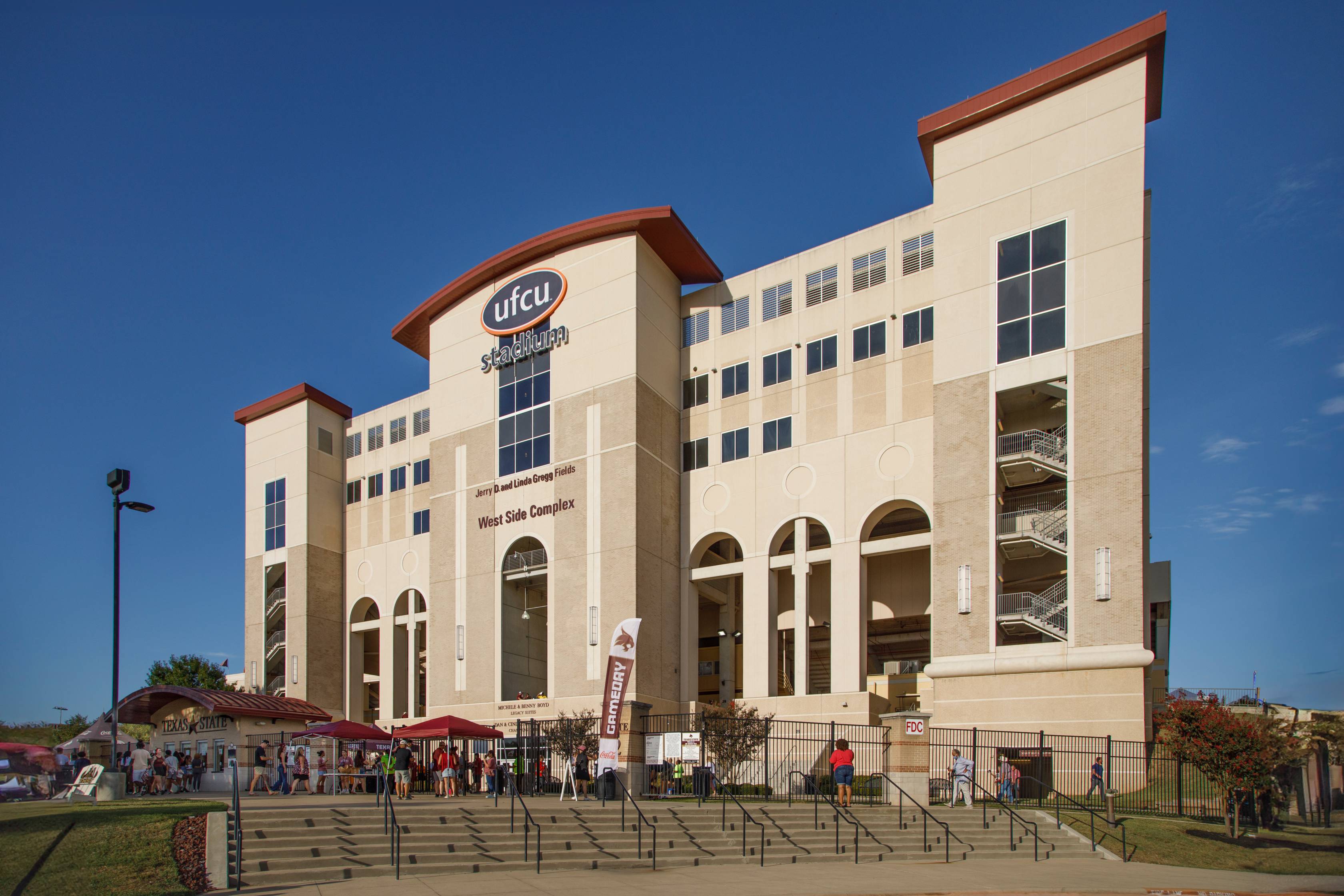 UFCU Stadium in San Marco, Texas.