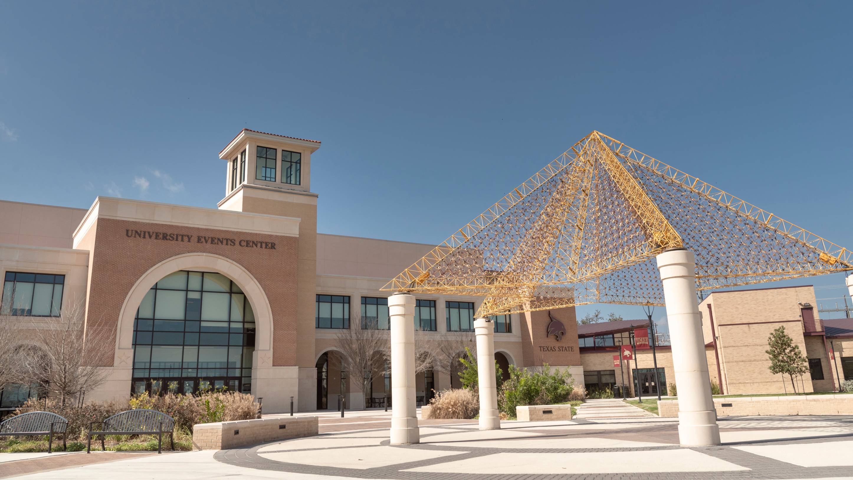 The University Events Center building.