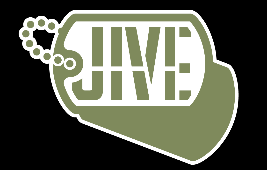 JIVE dogtag logo