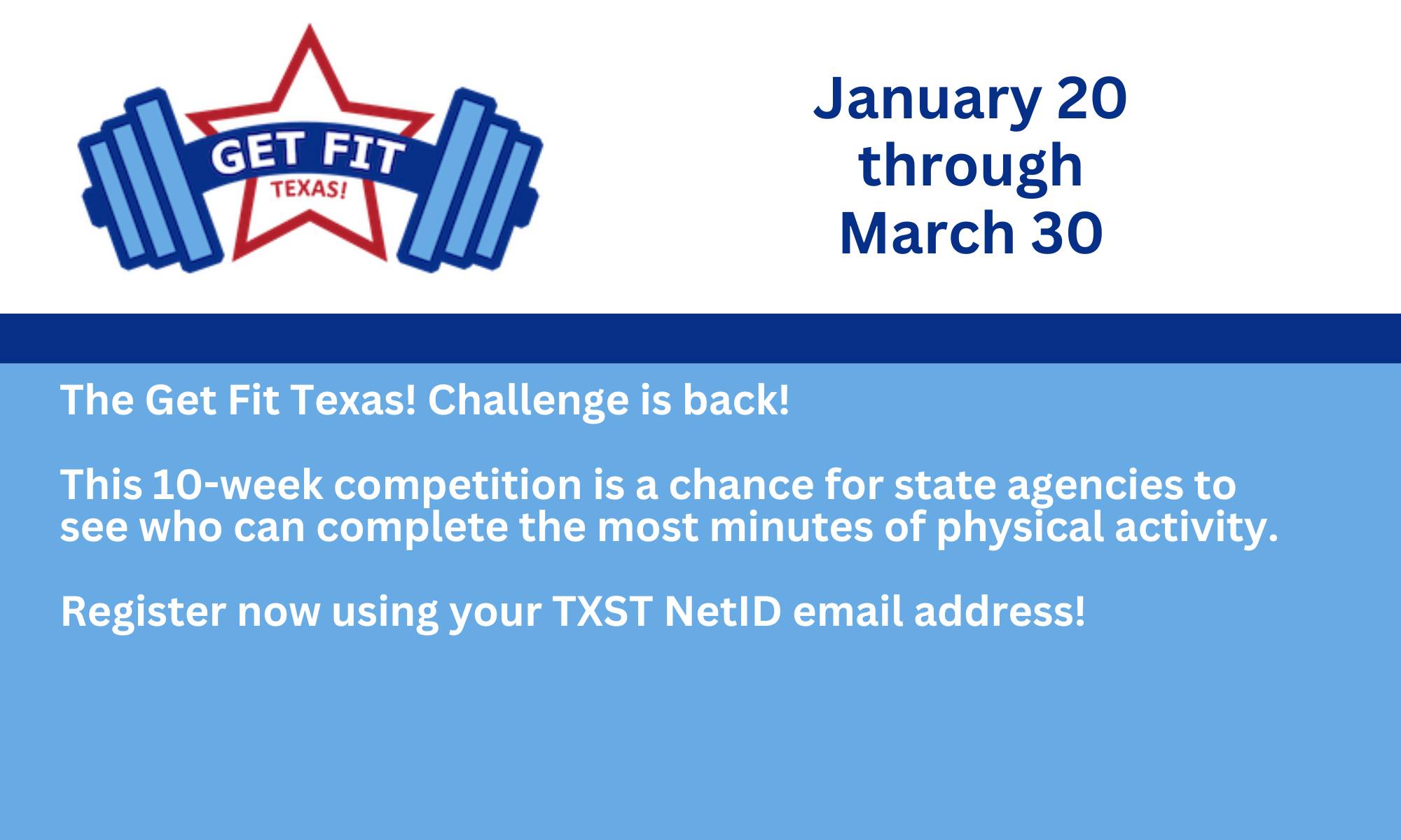 Get Fit Texas! Challenge 2025