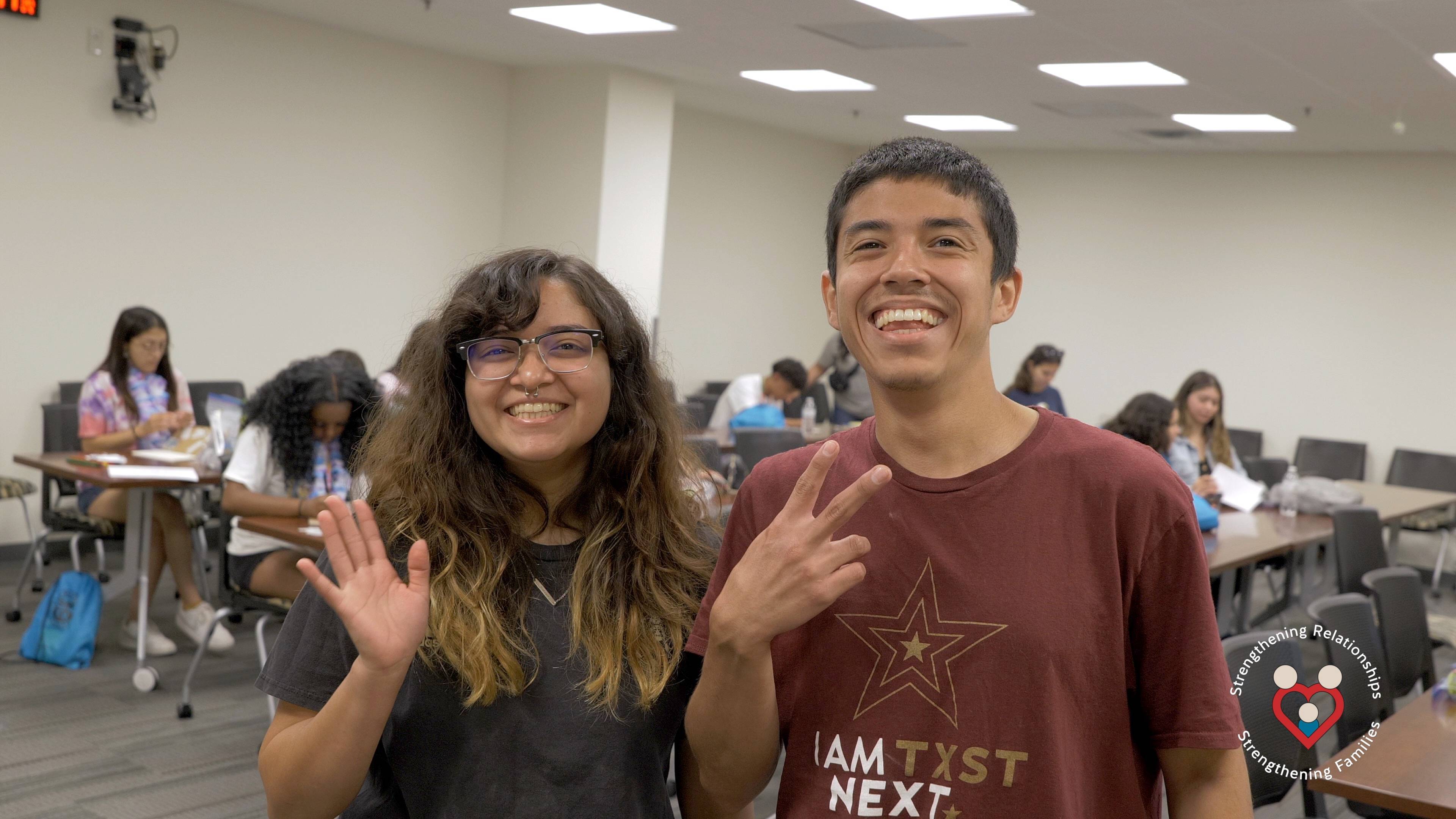 SR/SF participants smiling