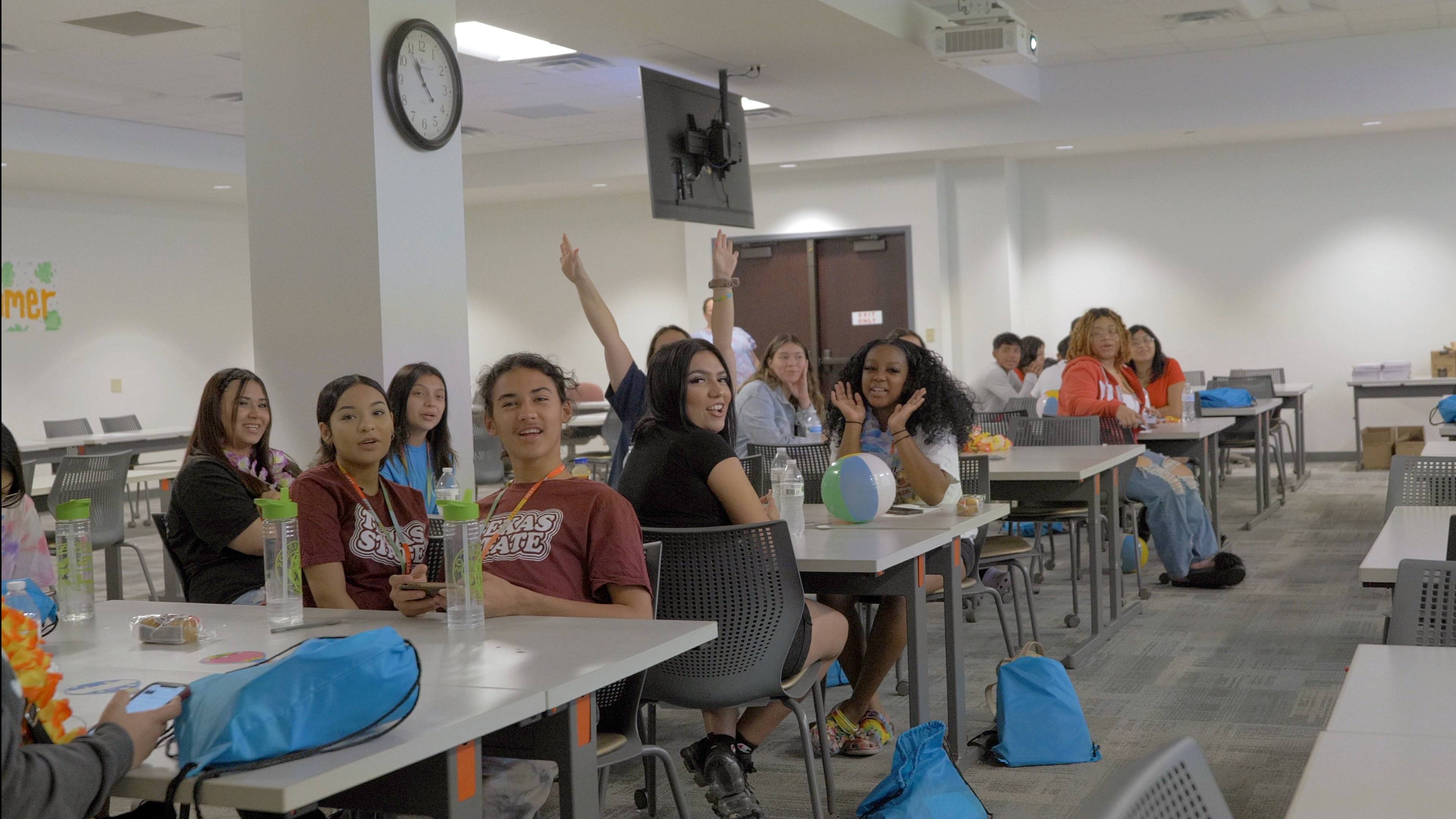 SR/SF participants engaging in Summer Academy