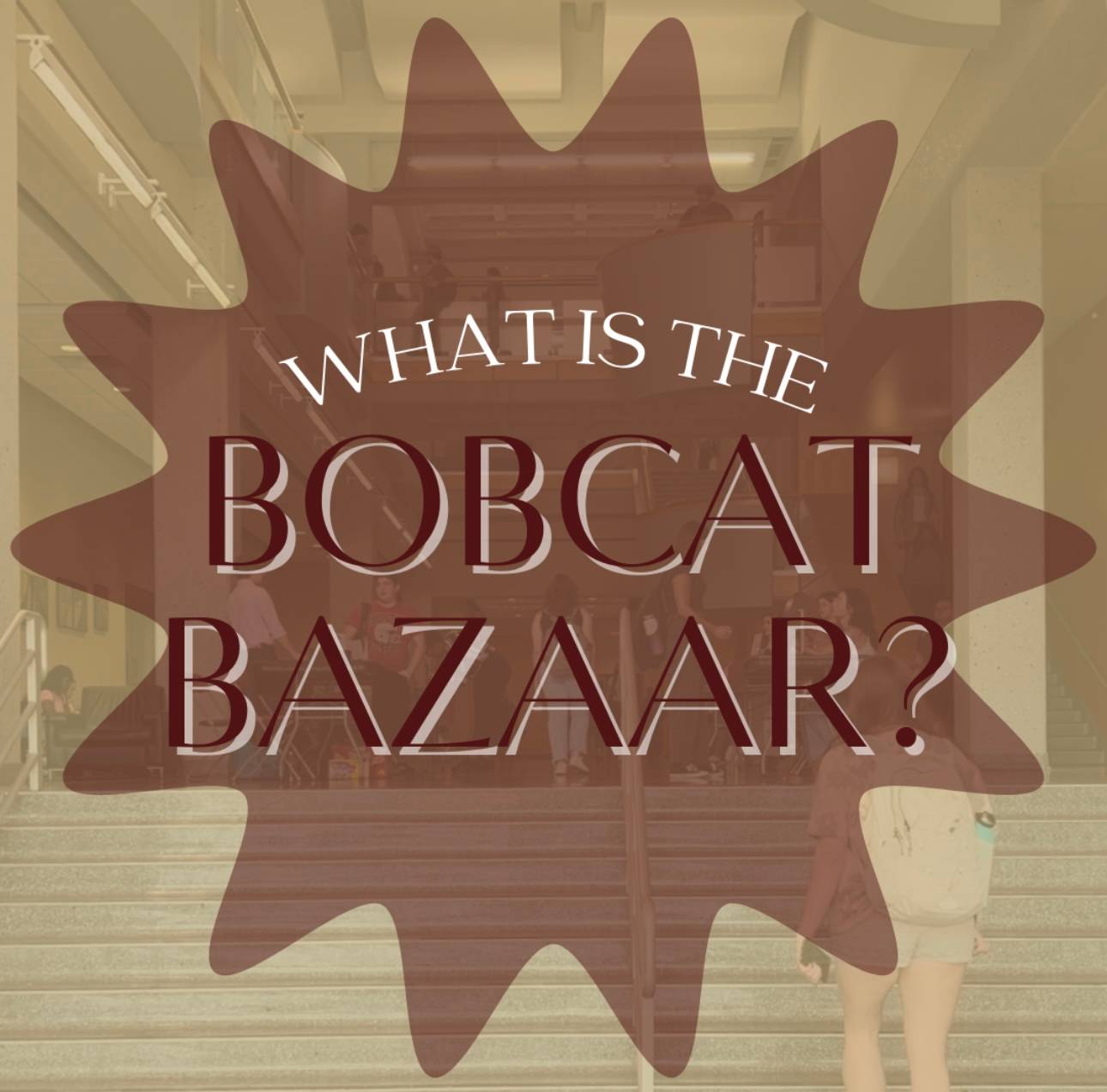 What is Bobcat Bazaar? graphic design 