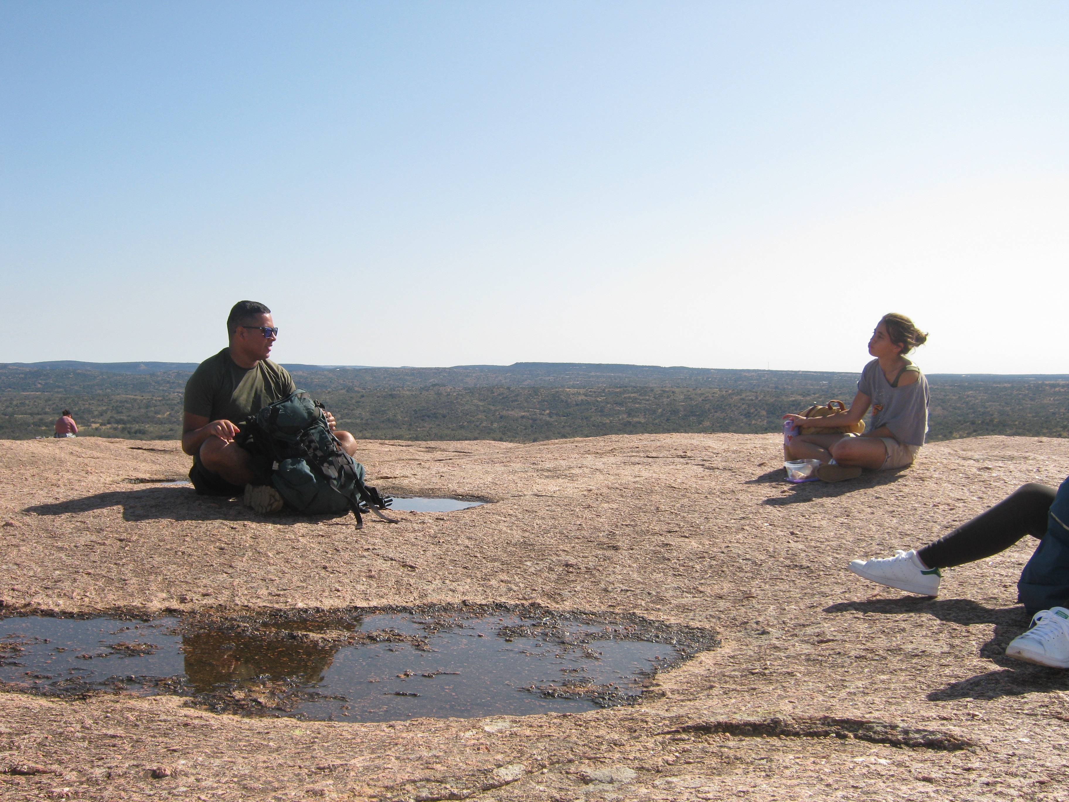 Students sitting together