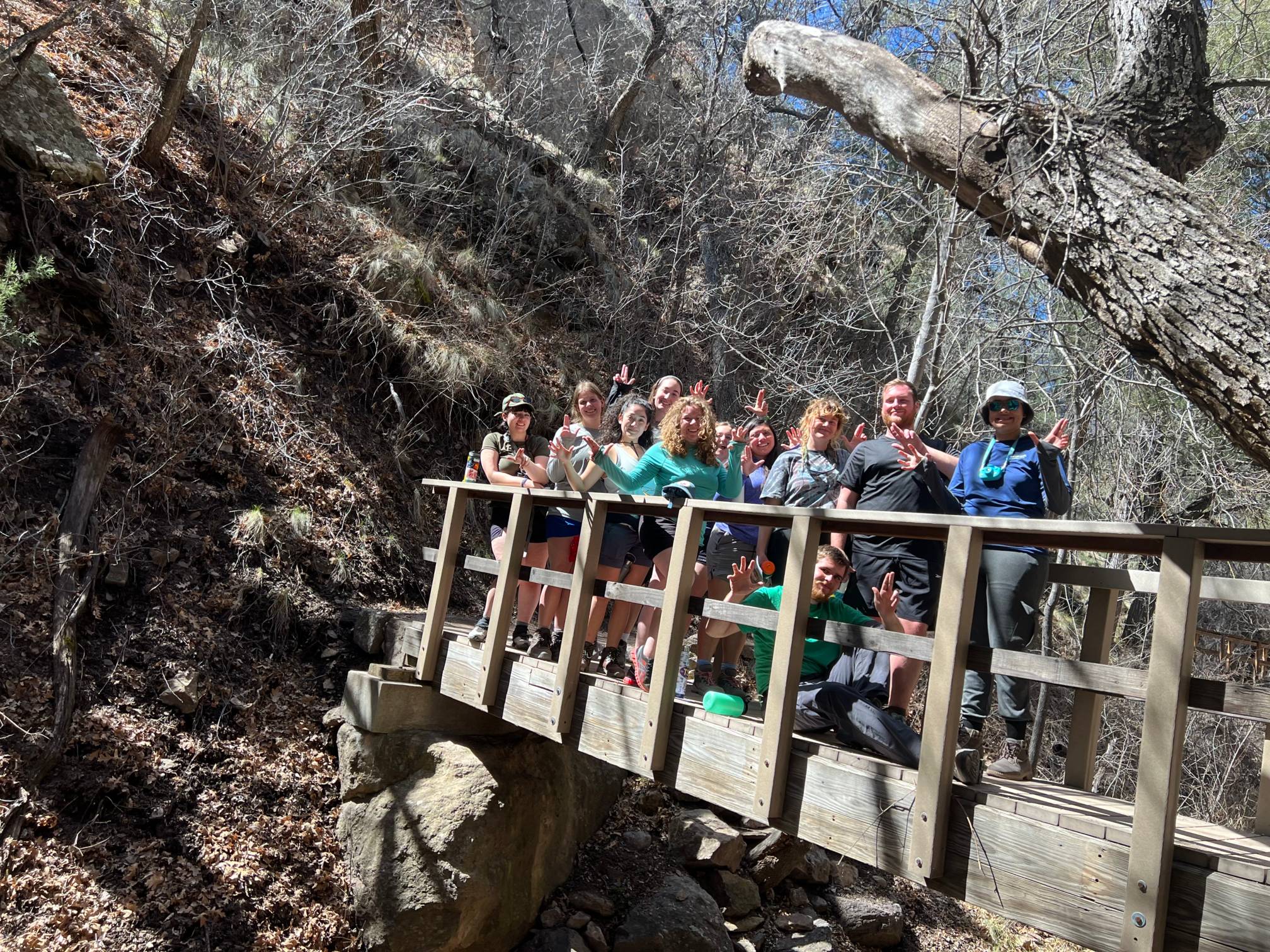 Group of Backpackers