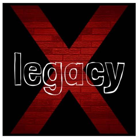 Logo for TEDx Legacy event