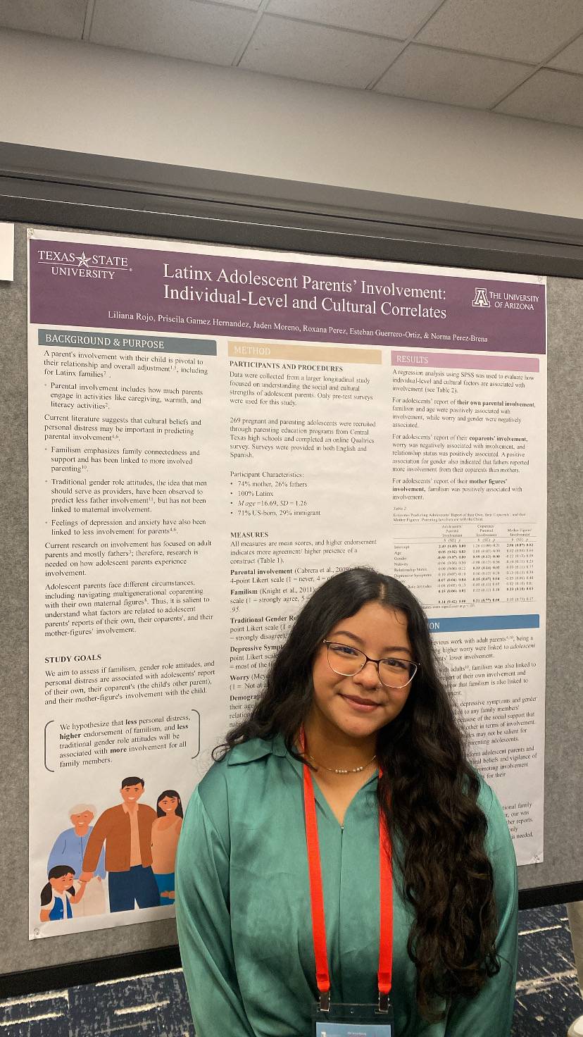 SR/SF research assistant with poster