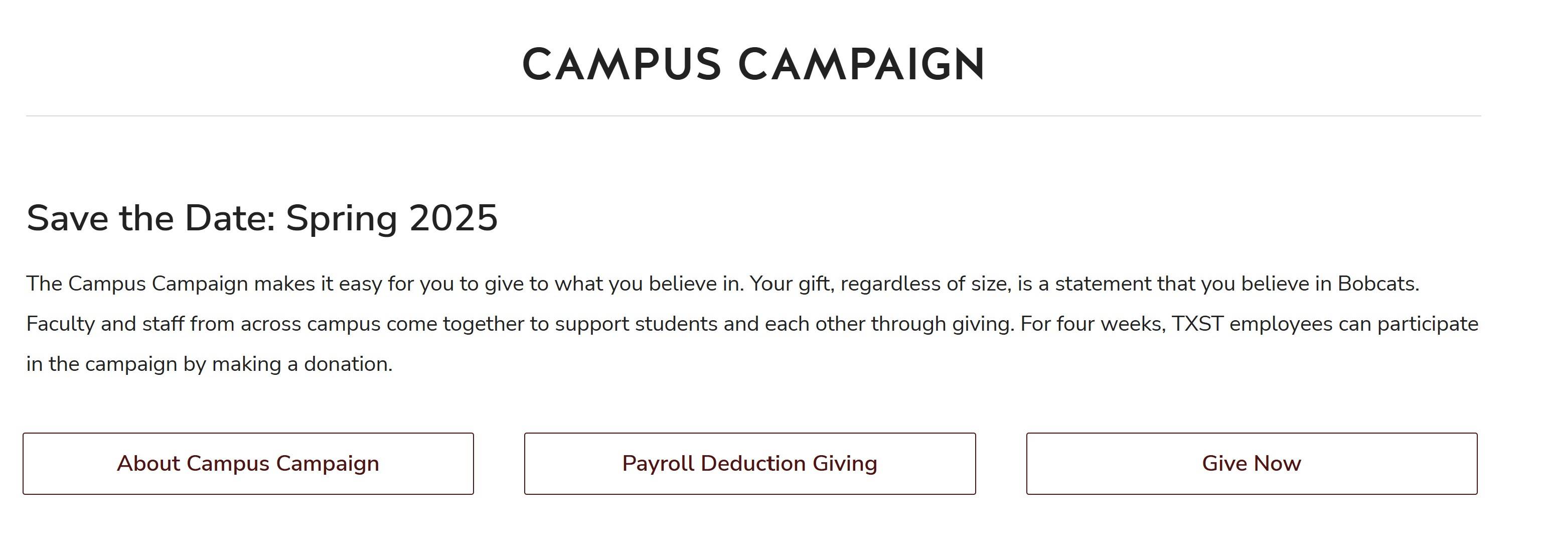 Donation Snippet from website