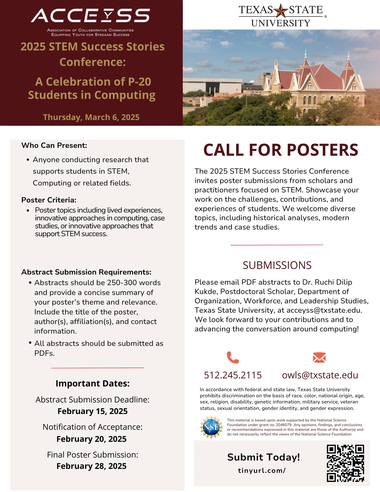 call for posters poster 