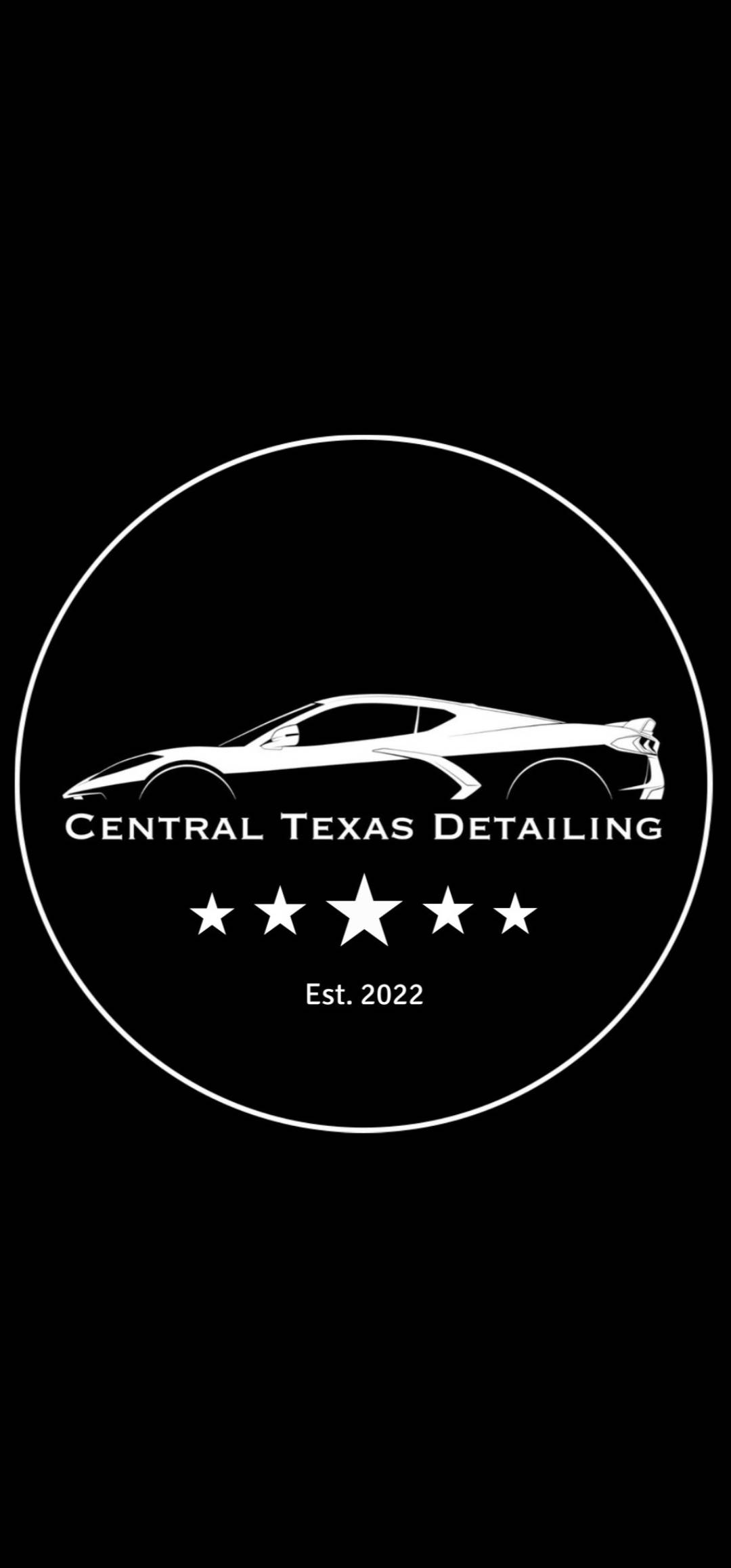 Central Texas Detailing logo for Drake's car detailing business