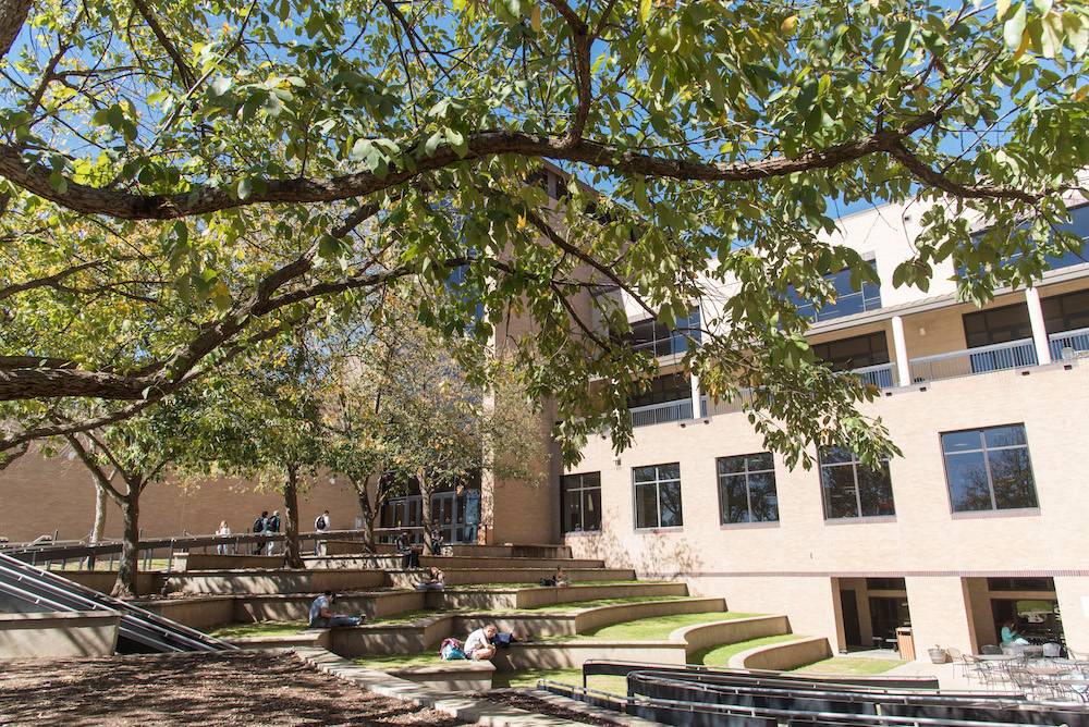 The Graduate College campus view