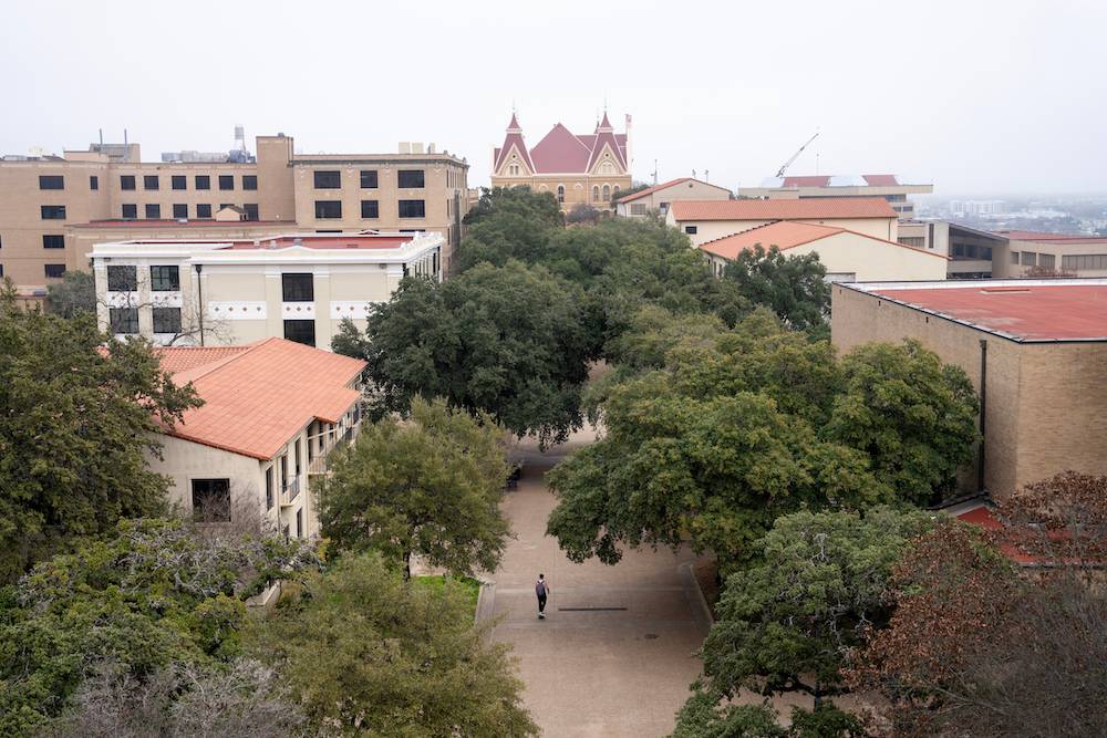 McCoy College of Business campus view