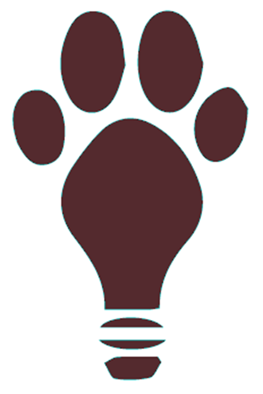 a stylized lightbulb-catspaw