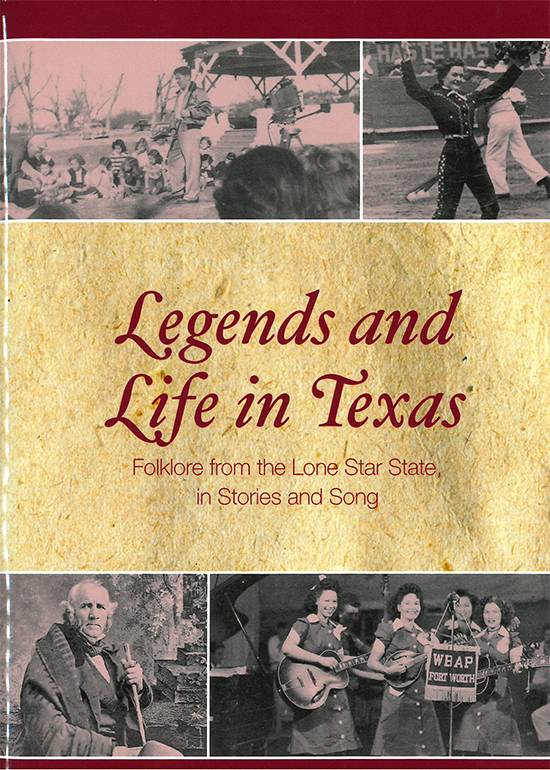 Legends and Life in Texas, cover