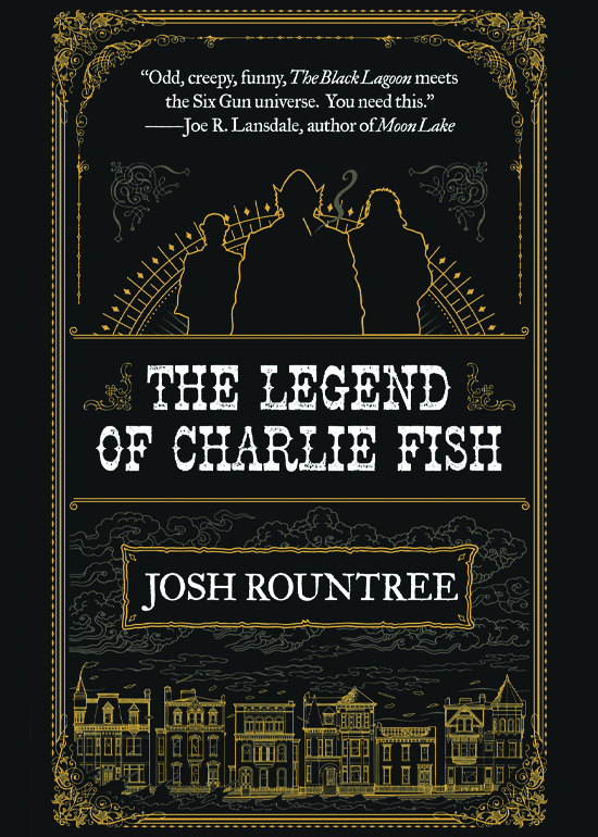The Legend of Charlie Fish, cover
