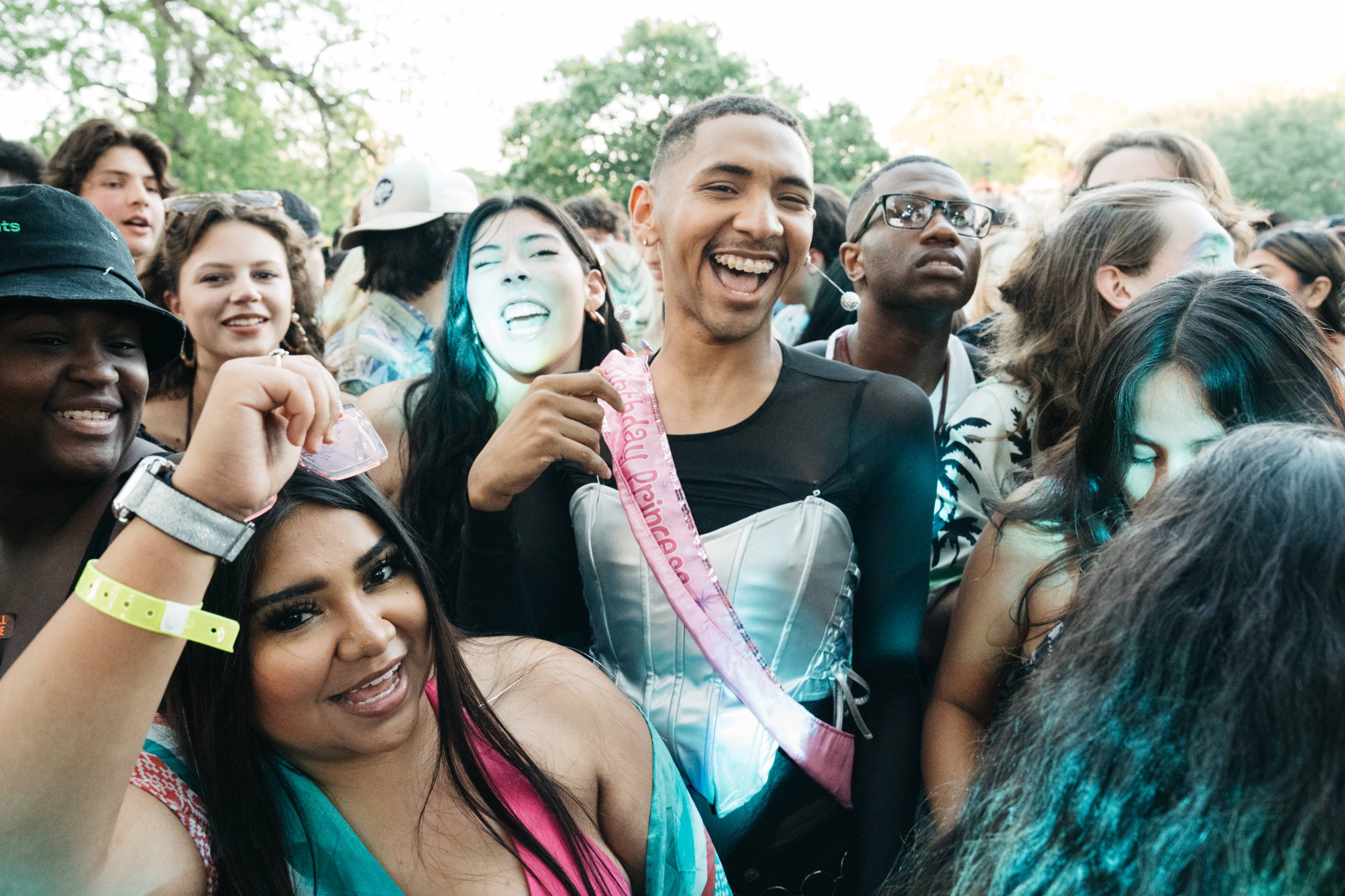 Students at River Fest