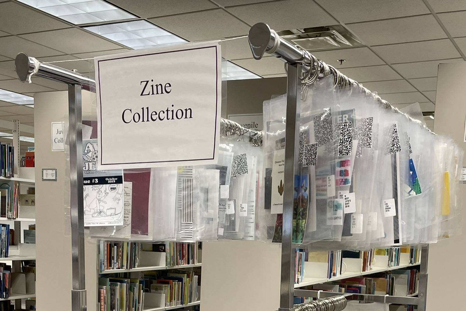 Zine rack