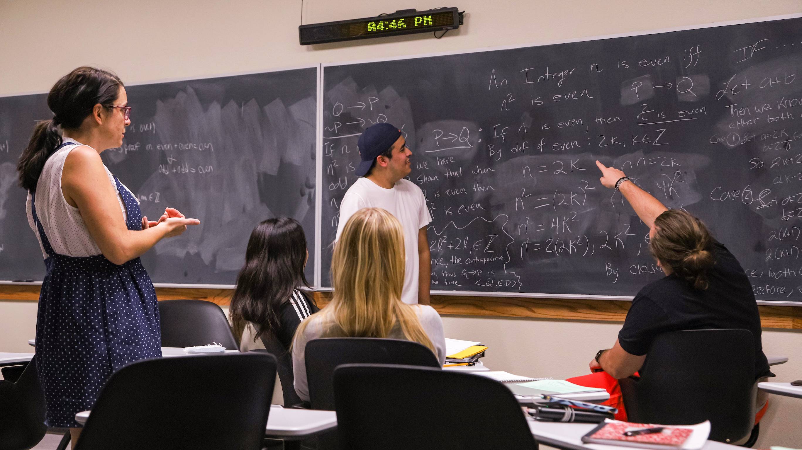 a classroom