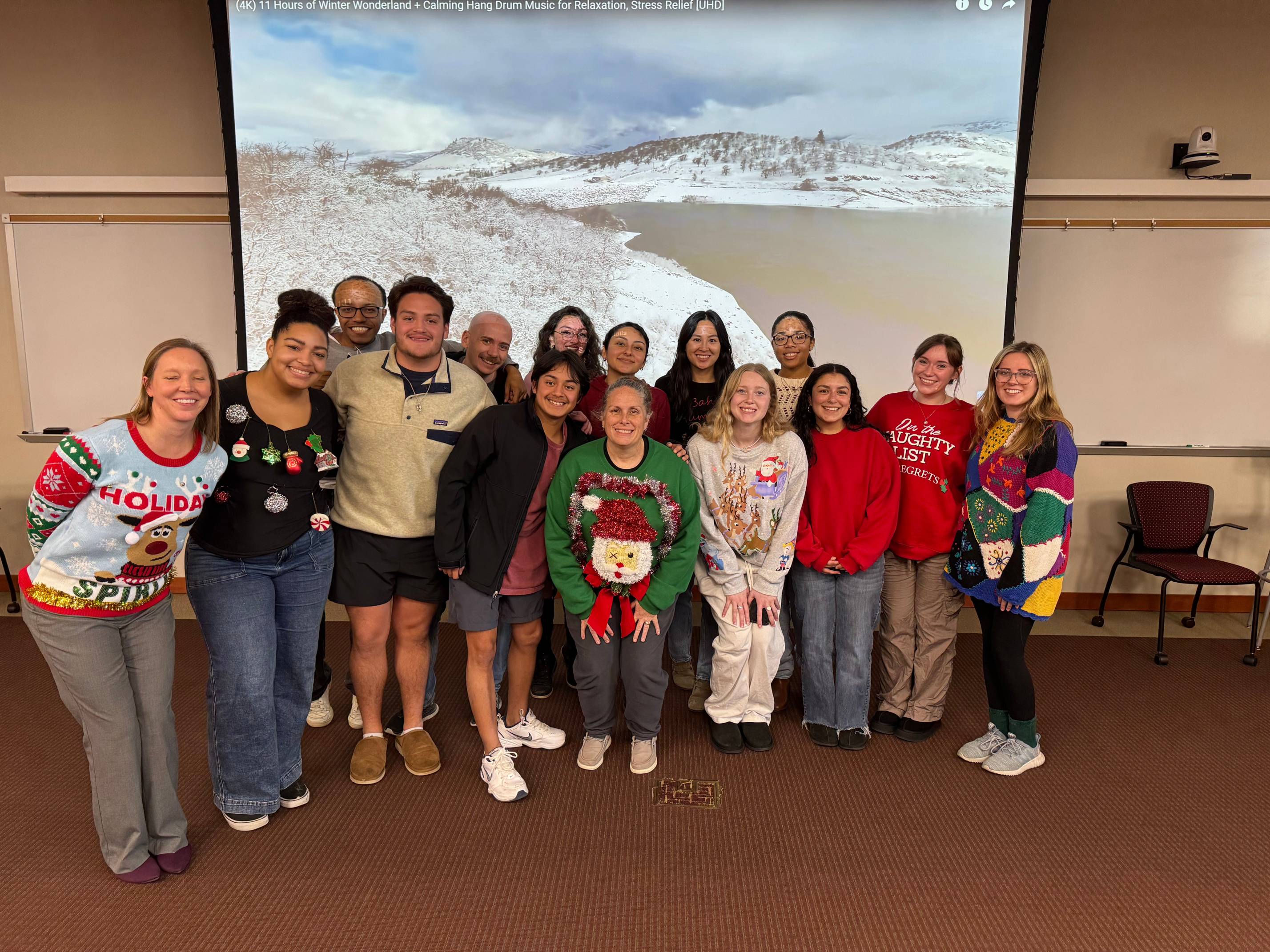 Ugly Sweater contest in RR