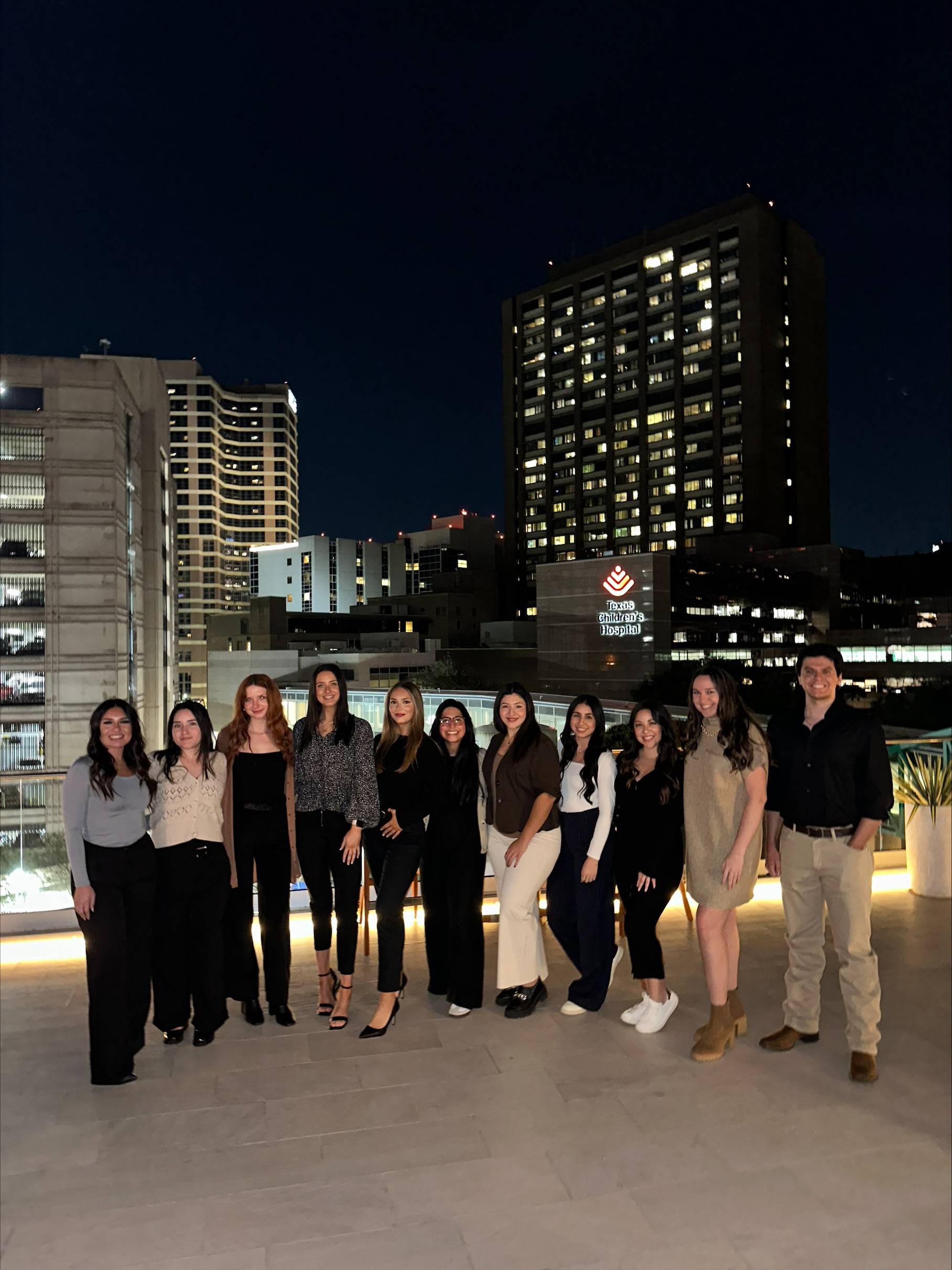 Seniors at a job fair event in Houston