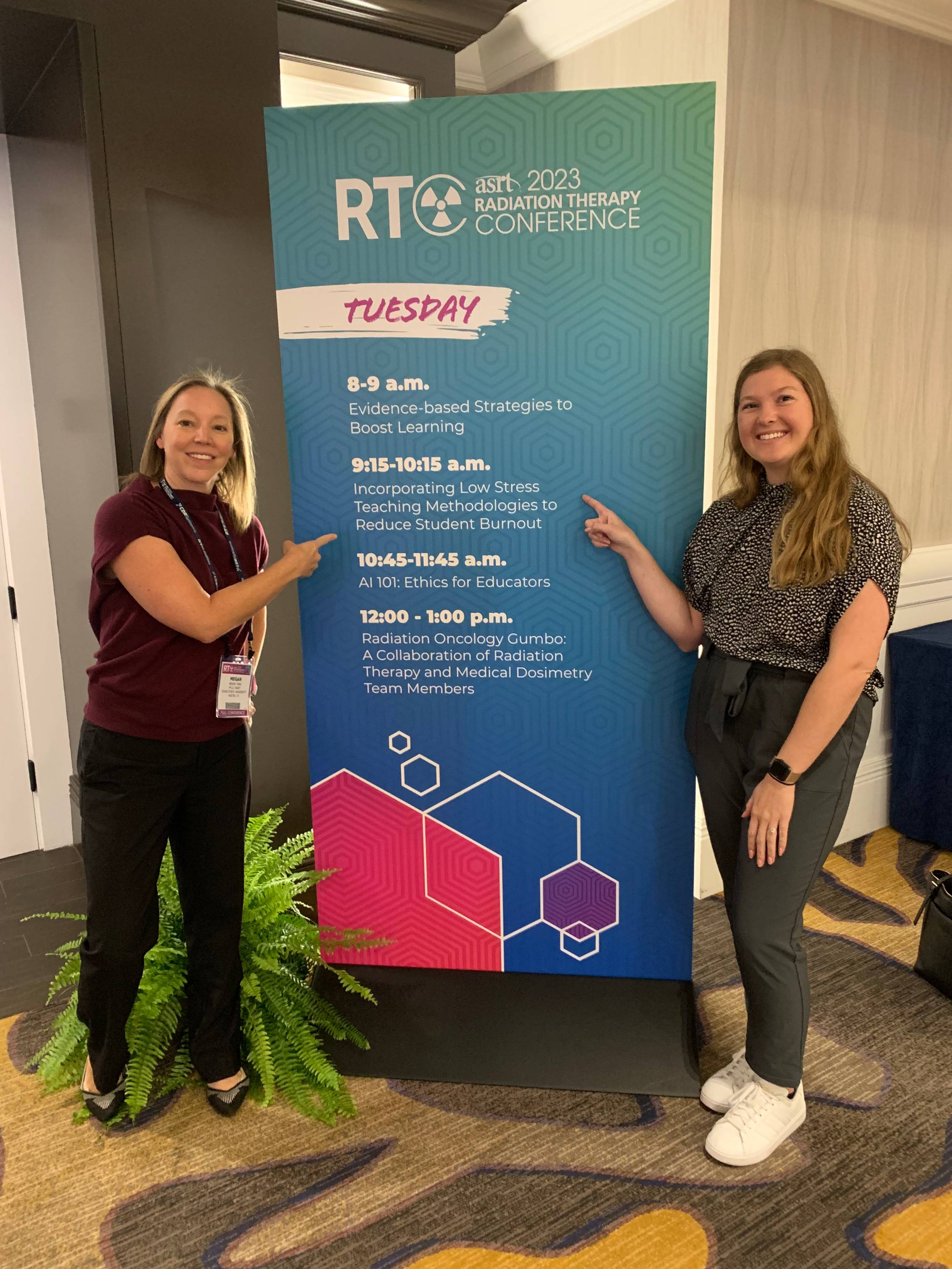 Dr. Trad and Katherine at the RC Conference