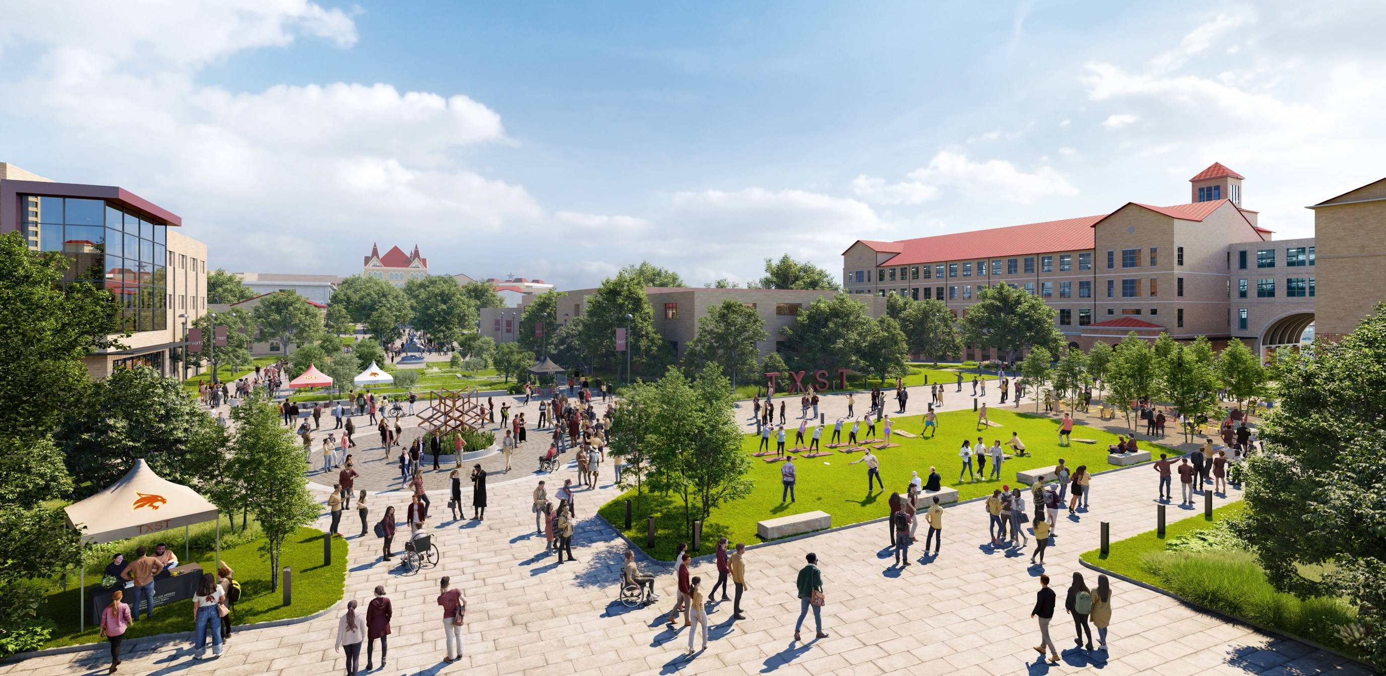 San Marcos, Alkek Plaza