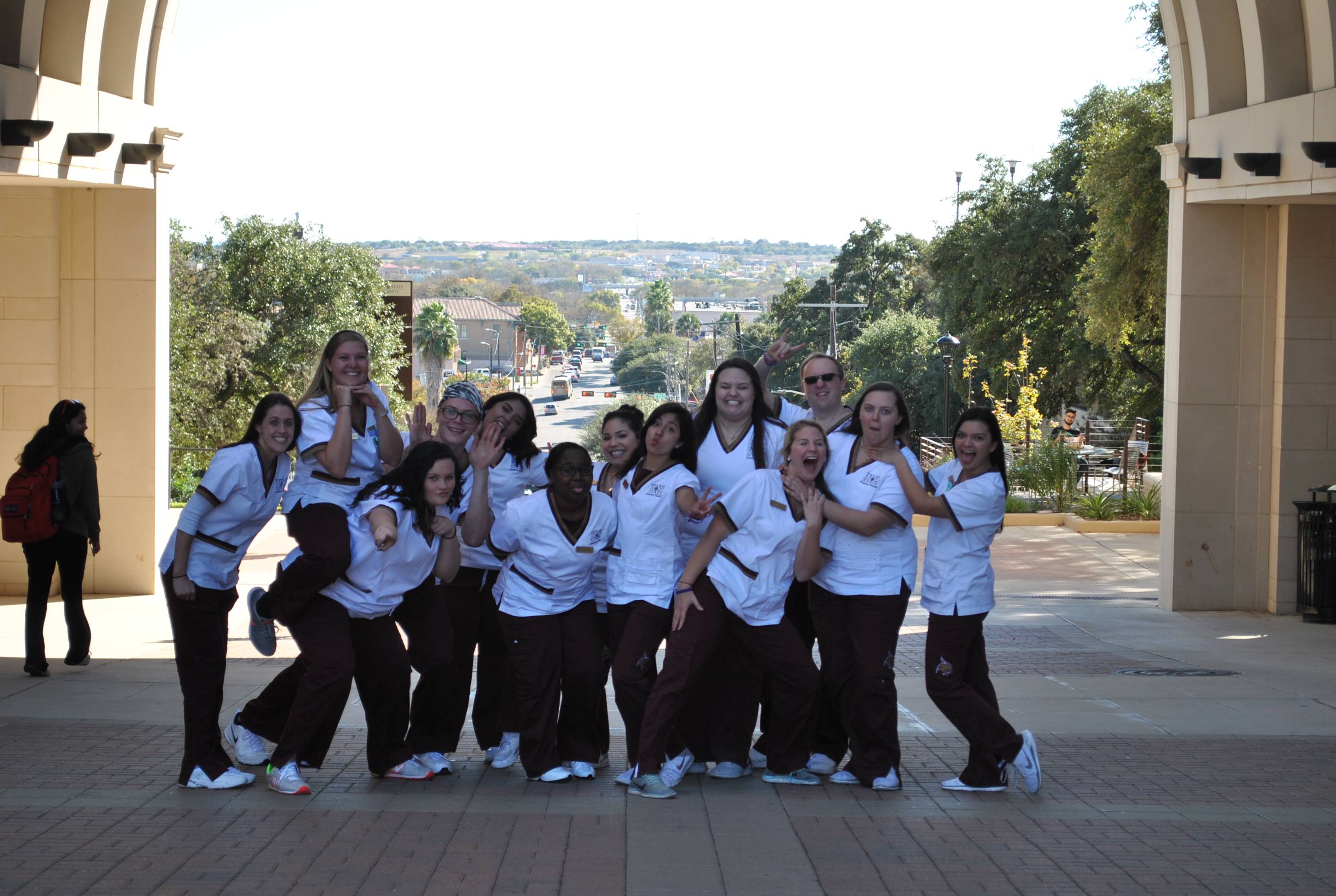 Class of 2018 at Cancer Awareness Day