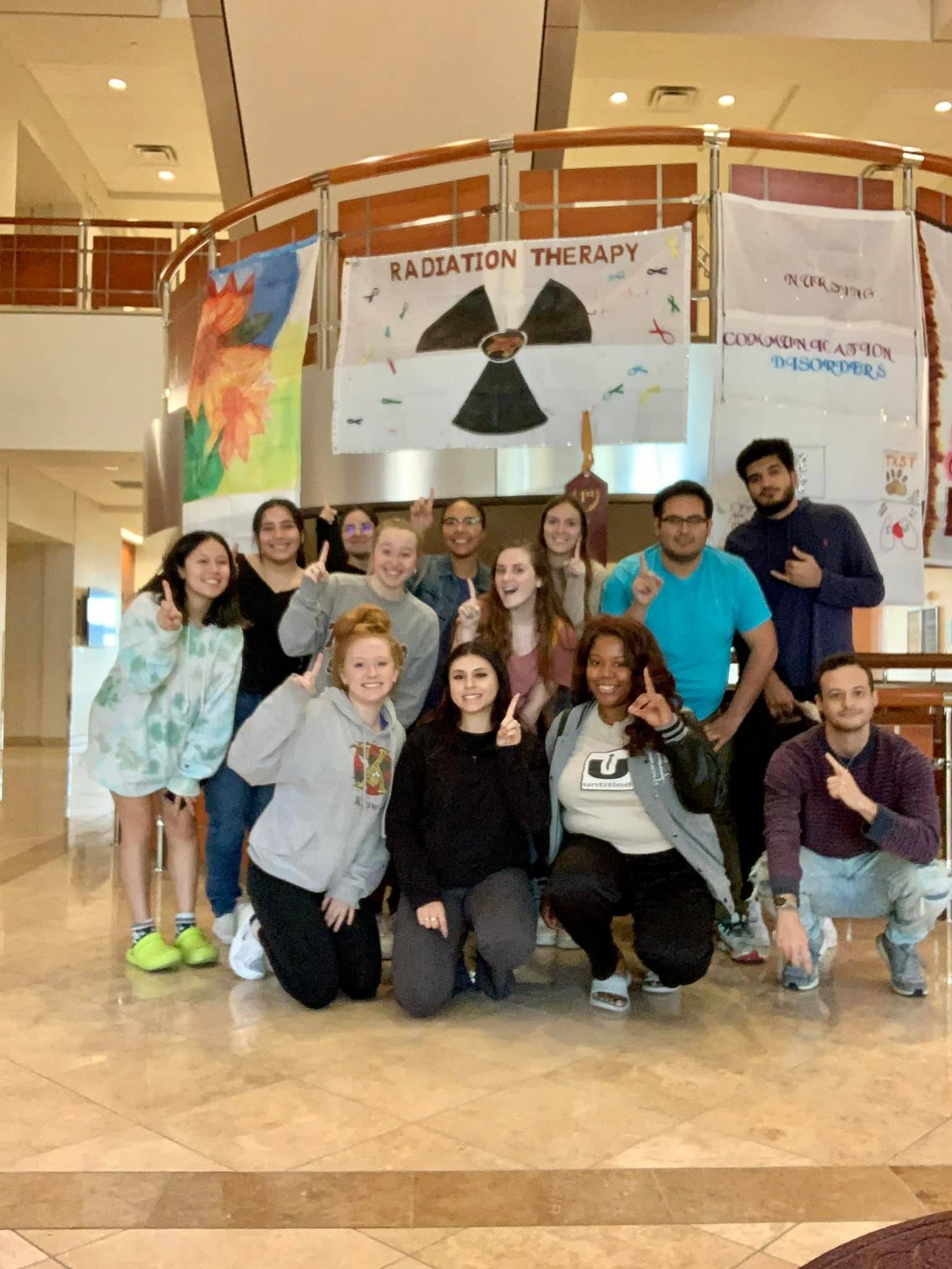 Students won first place in the banner contest on the RRC!