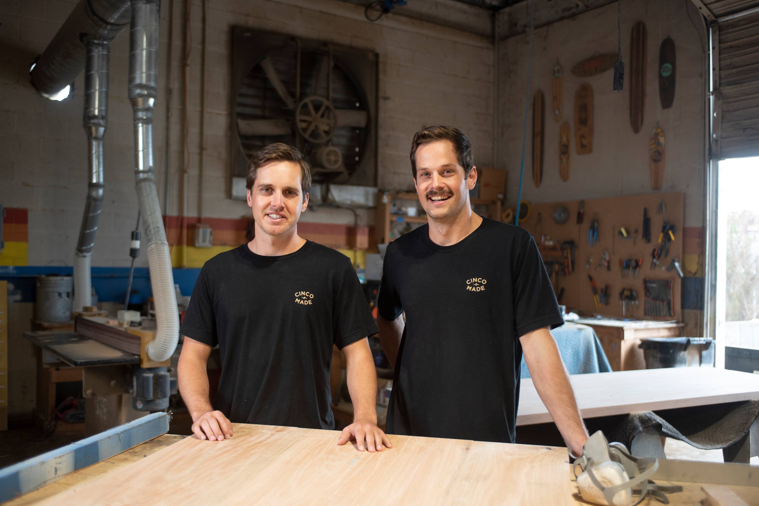 two alumni students