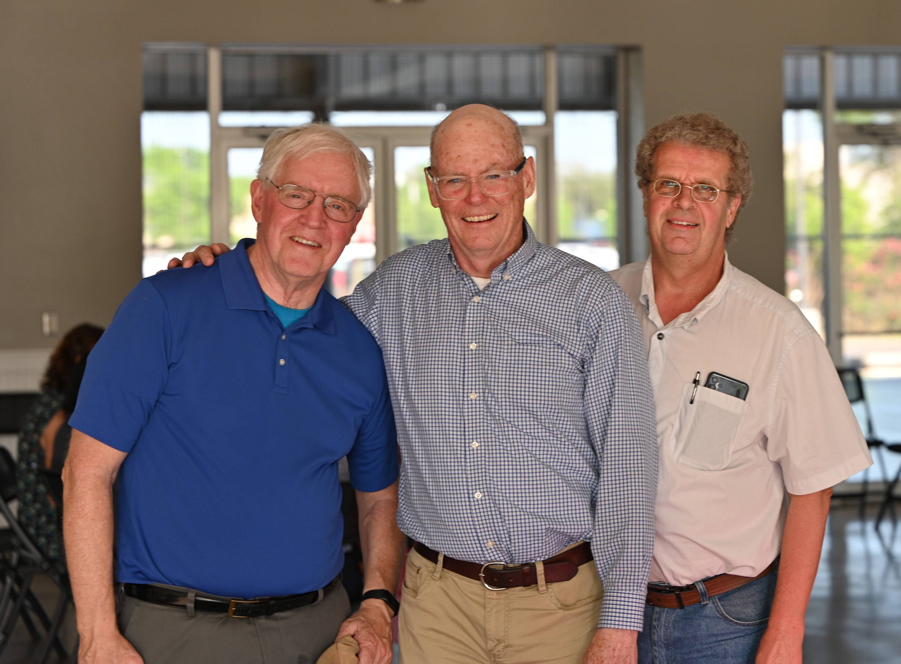 Retiring professors from the Biology Department