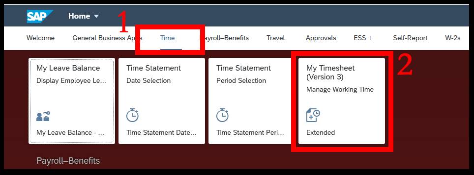 SAP Screen