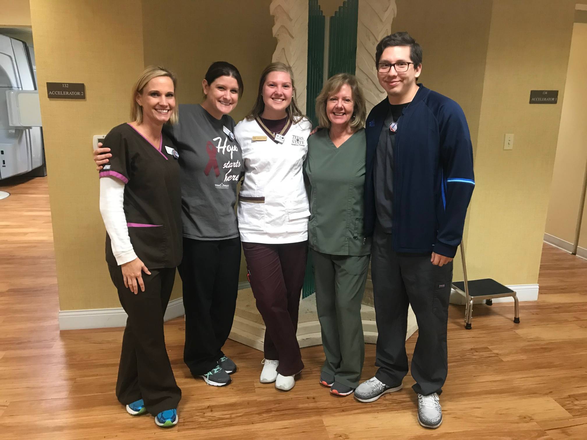 Student in the clinic