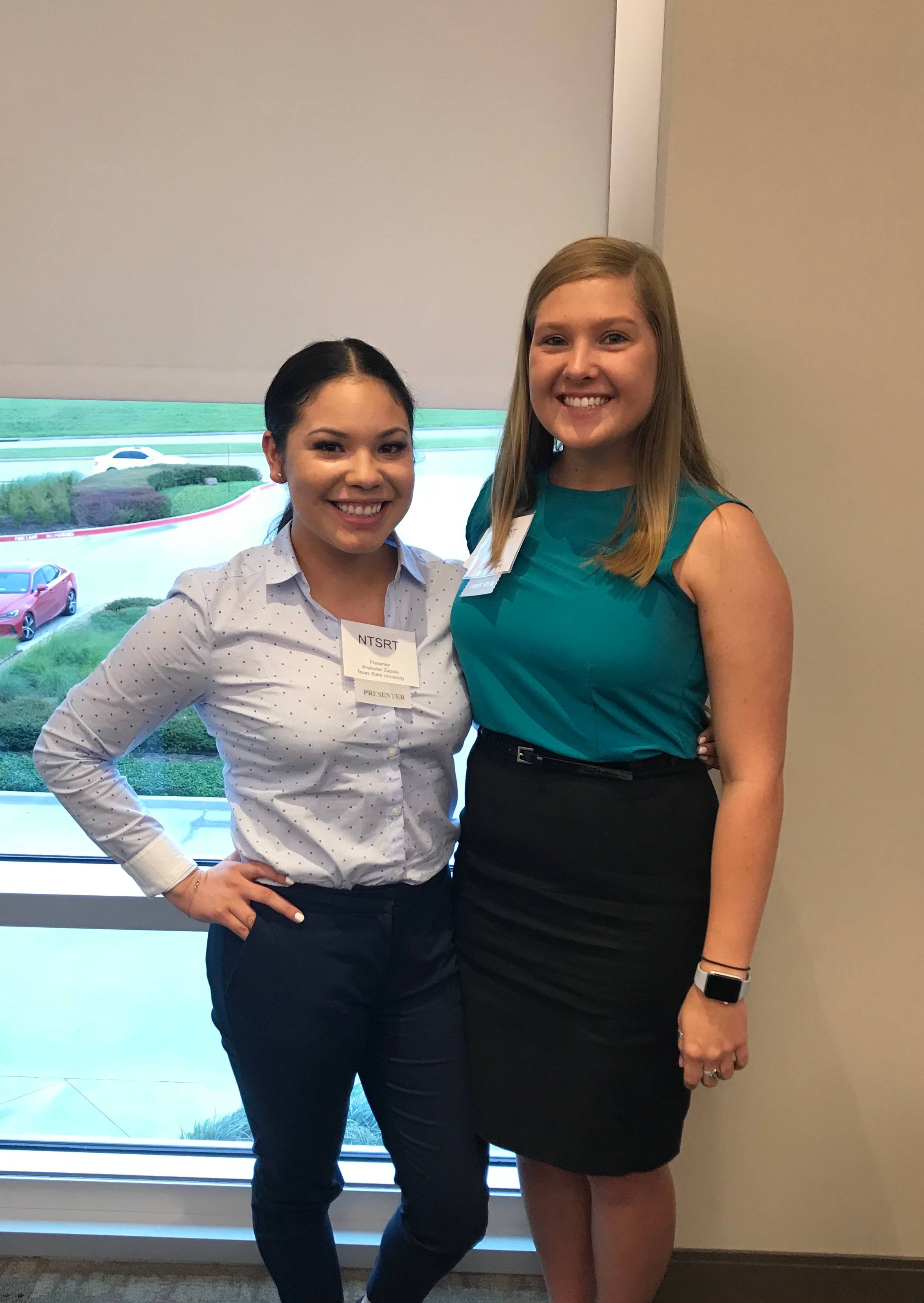 Seniors, class of 2018 presenting at the NTSRT Spring Symposium