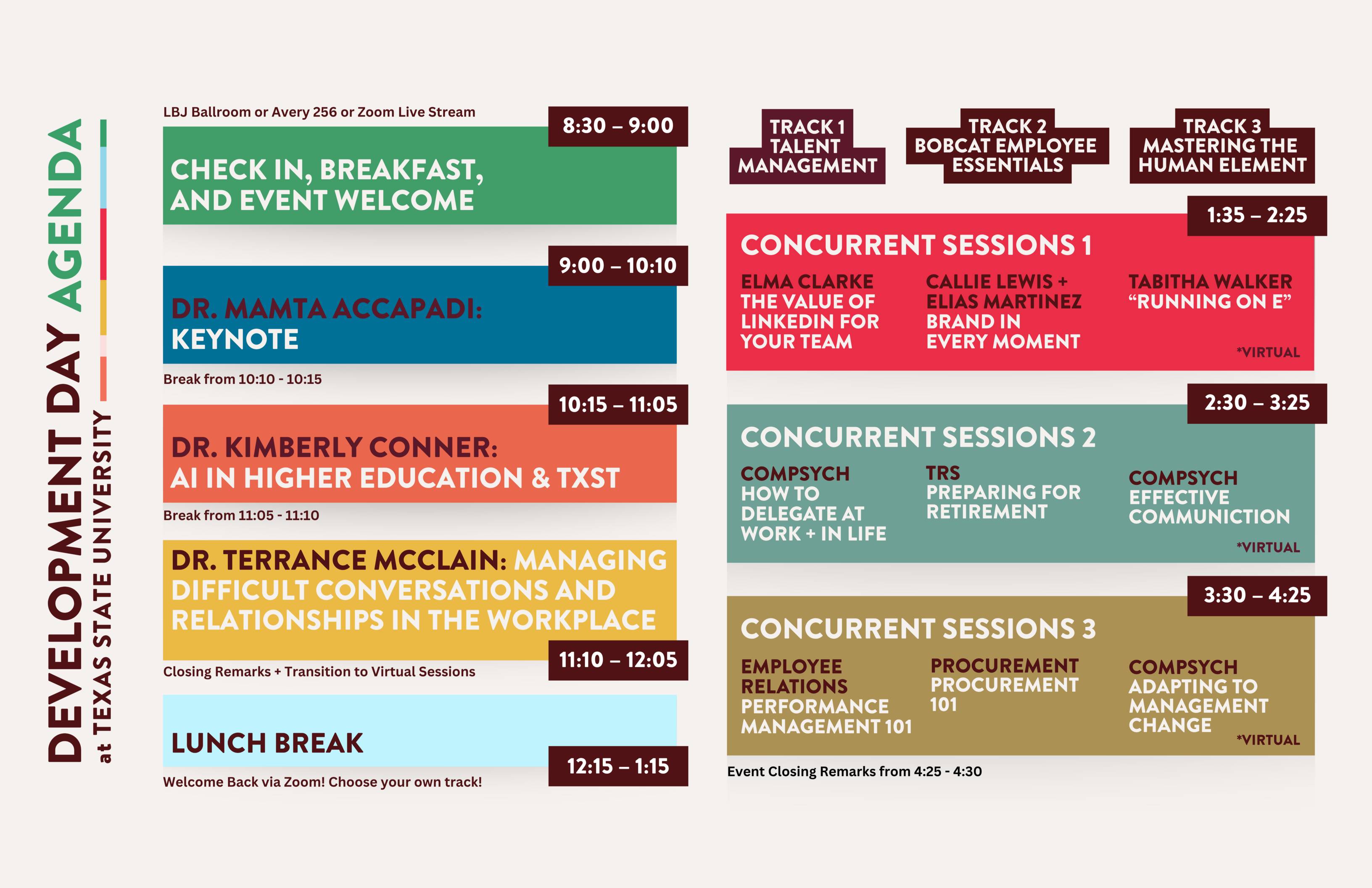 Dev Day Agenda 2025
