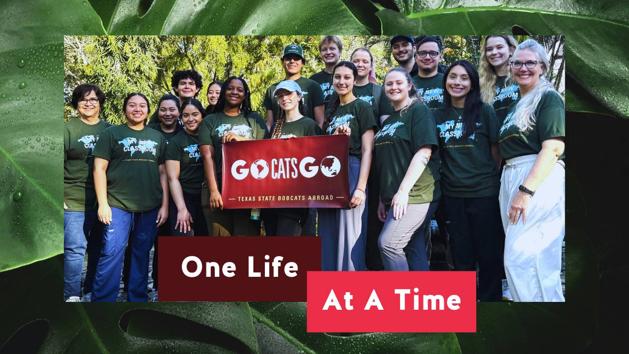 one life at a time - CHP study abroad group photo panama