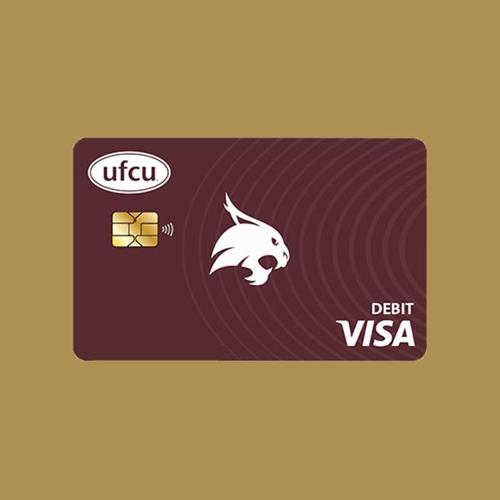 Texas State debit card from UFCU