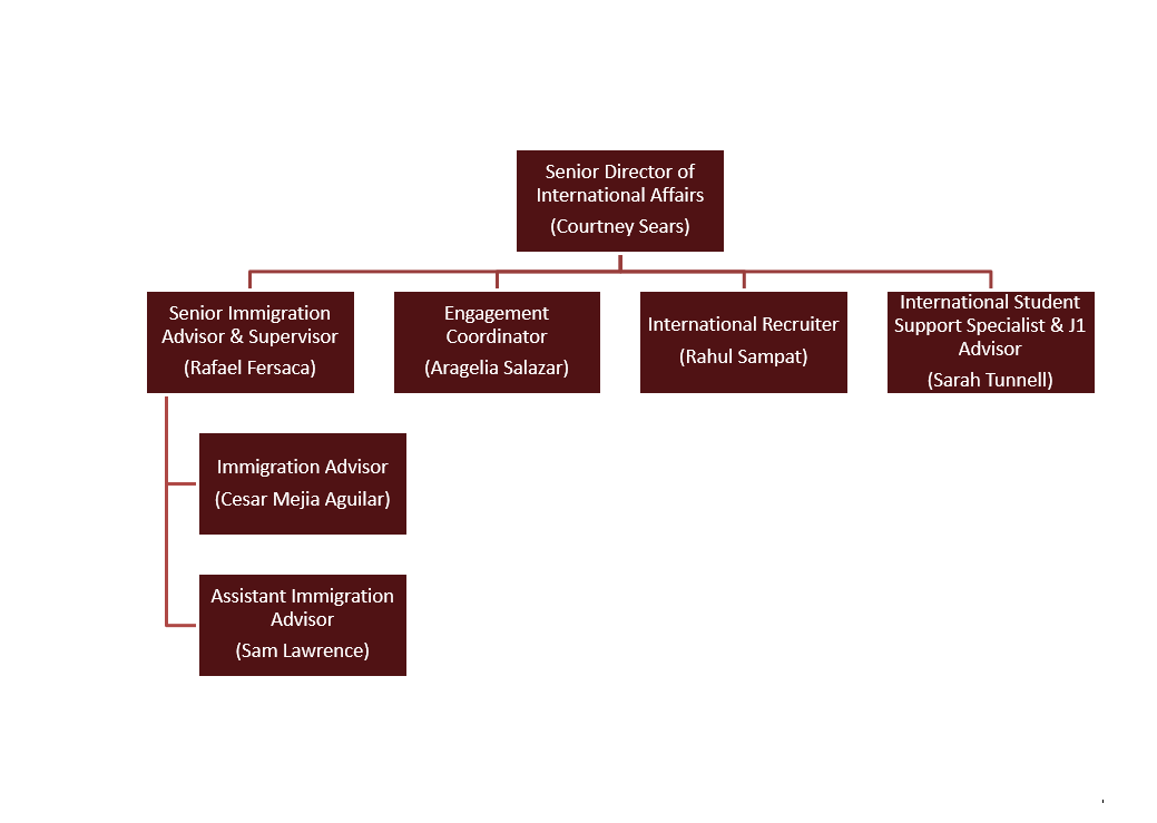 ISSS Organizational Chart