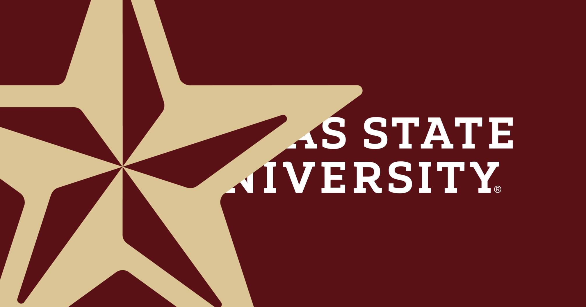 Motion graphic video revealing the new Texas State University logo with color updates