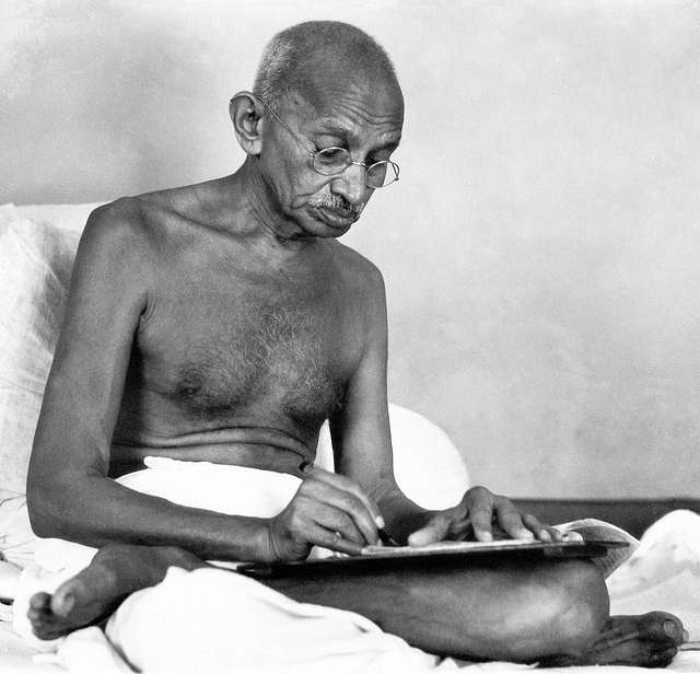 Gandhi Writing