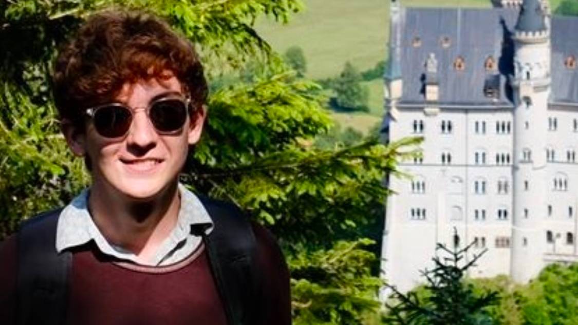 Trace Kleinecke poses for a photo abroad.