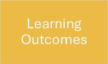 Learning Outcomes