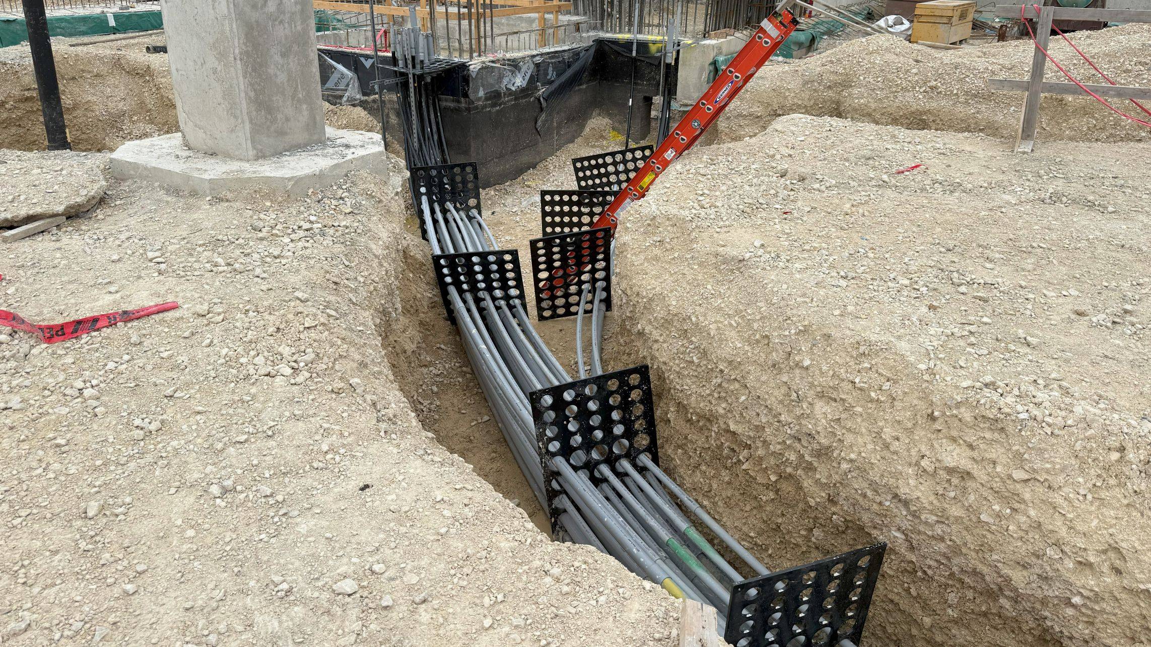 STEM Electric Duct Bank Installation - June 2025